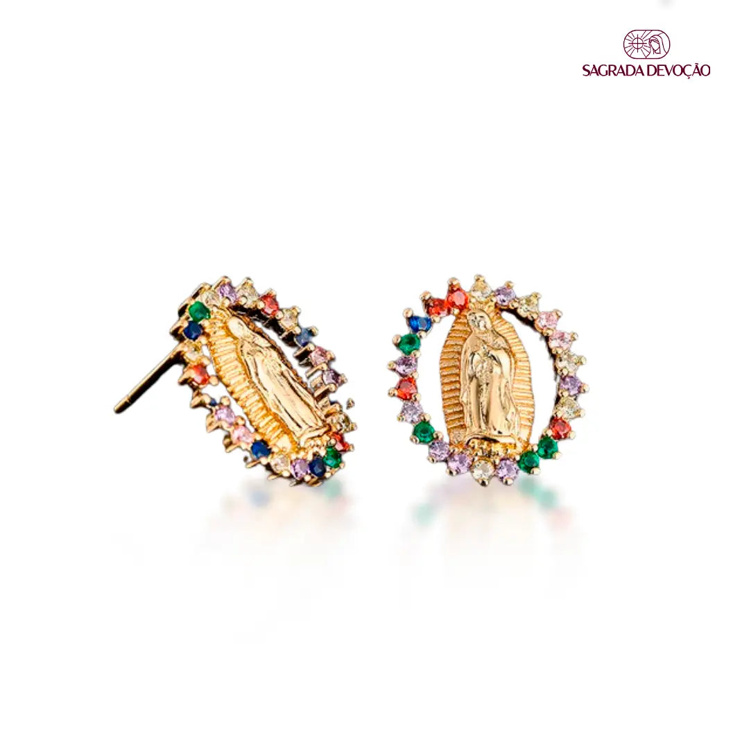 Brinco Nossa Senhora de Guadalupe - Exclusividade e Elegância