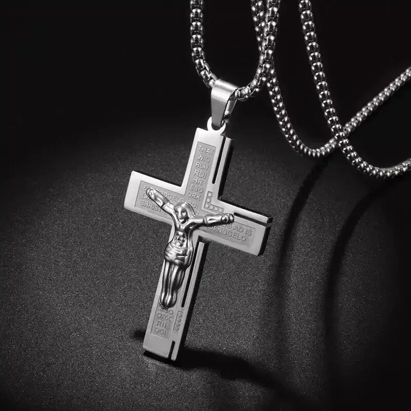Colar de Cruz Jesus