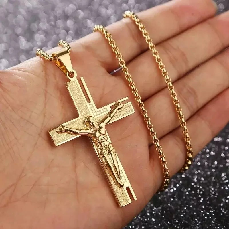 Colar de Cruz Jesus