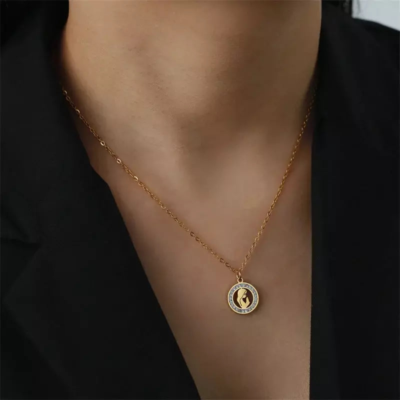 Colar Maria de Nazaré Cristal