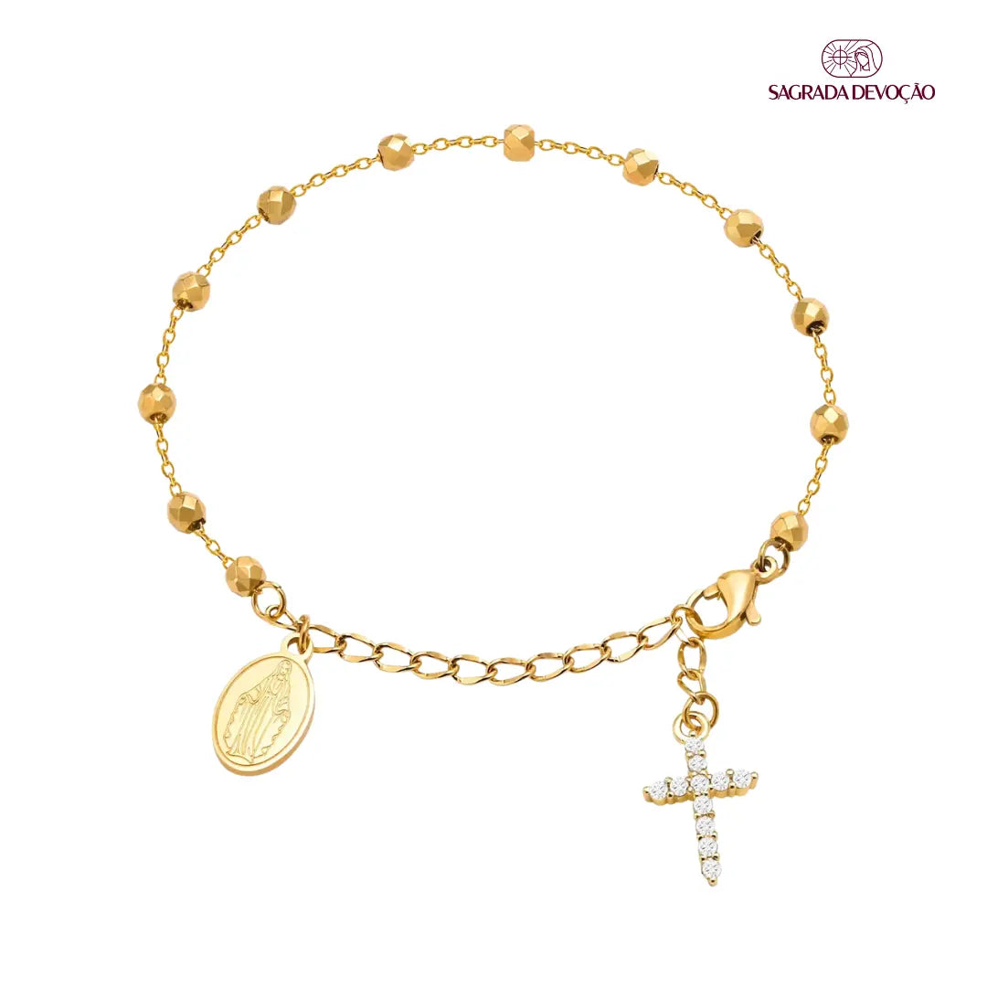 Pulseira de Rosário - Nossa Senhora