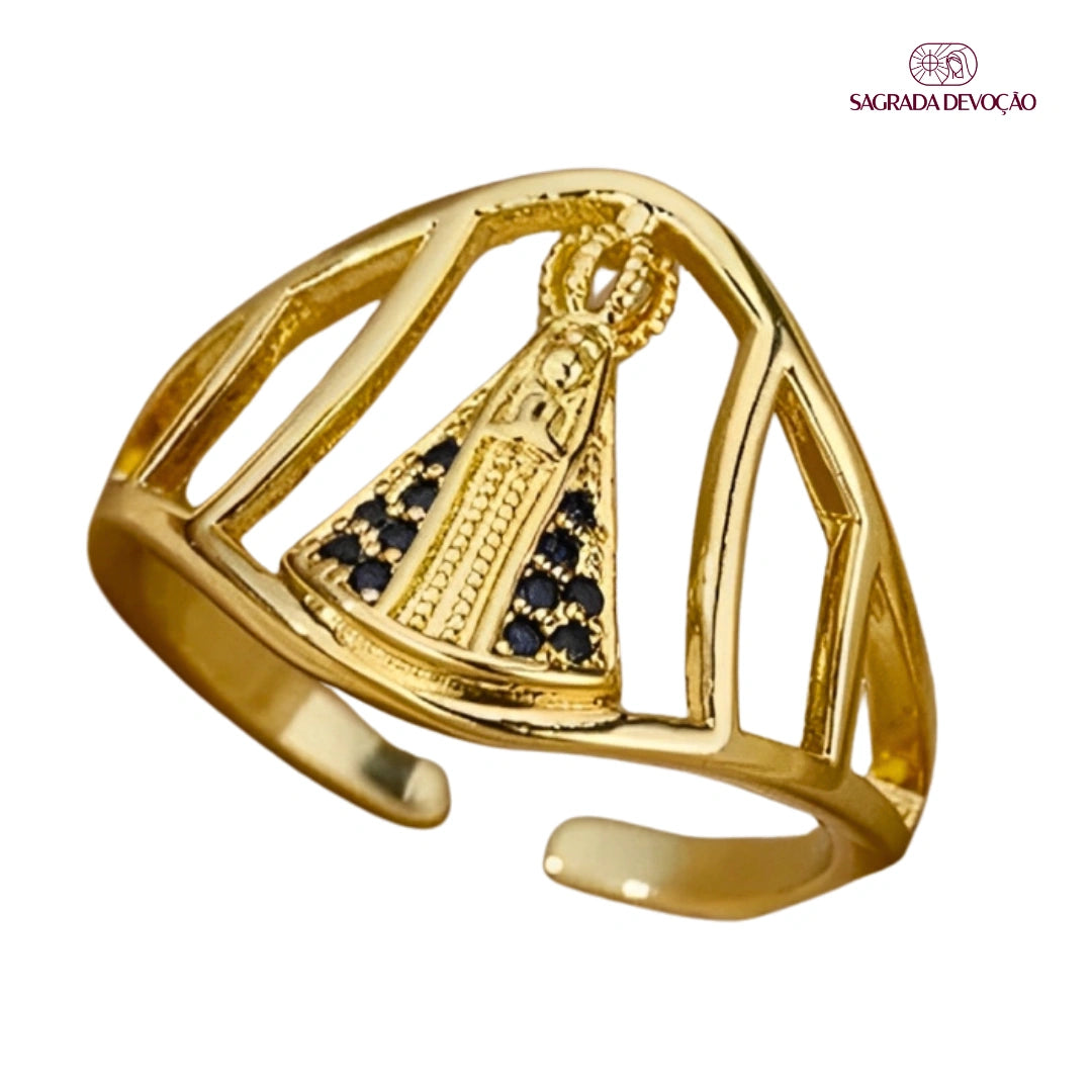 Anel de Nossa Senhora Aparecida - Ajustável