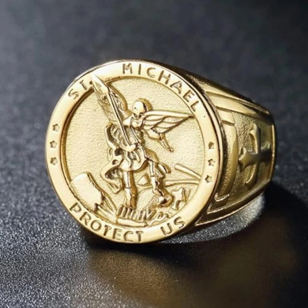 Anel São Miguel Arcanjo Proteção